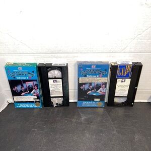 Learning Bridge The Right Way Volume 1 & 2 VHS Lee Henry Blockbuster Rentals